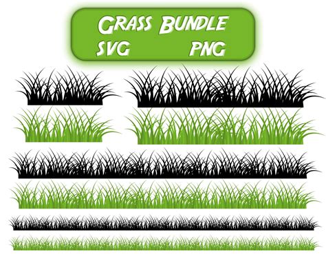 Download 548+ Grass Border SVG for Cricut Machine